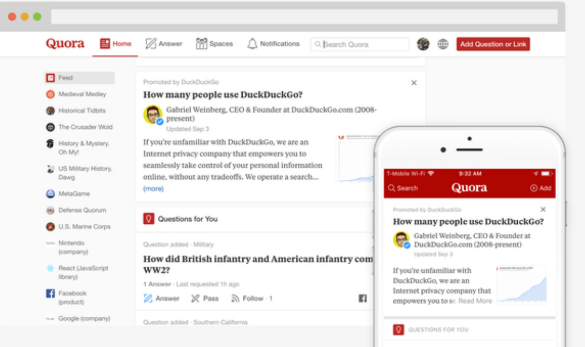 quora social media platform